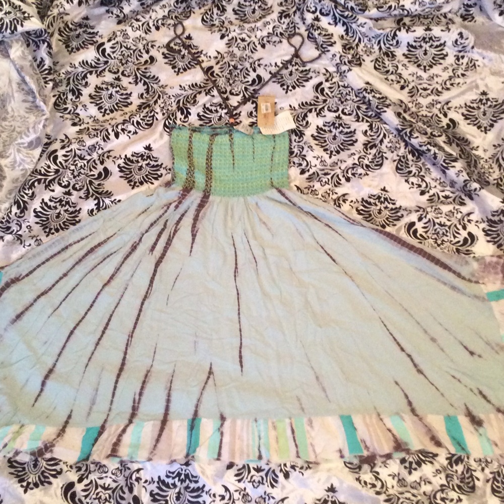 Tube top dress